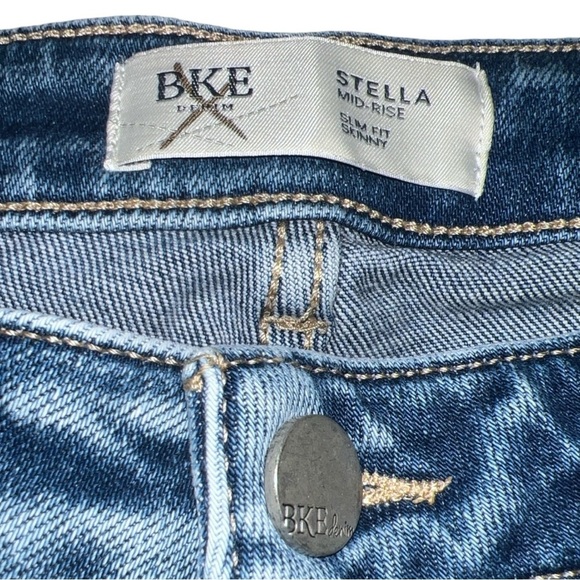 BUCKLE BKE Stella Slim Fit Mid-Rise Skinny Stretch Jean | Color: Ariza |NEW/NWT - Picture 11 of 15
